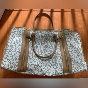 Calvin Klein Signature luggage duffle bag